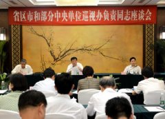 省區(qū)市和部分中央單位巡視辦負(fù)責(zé)同志座談會召開