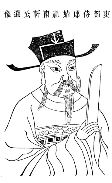 張栻像，張栻是南宋理學(xué)家，執(zhí)掌岳麓書院教務(wù)七年，將其變成理學(xué)基地。