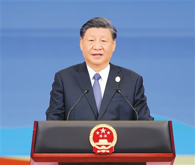 在第三屆“一帶一路”國際合作高峰論壇歡迎宴會上的祝酒辭